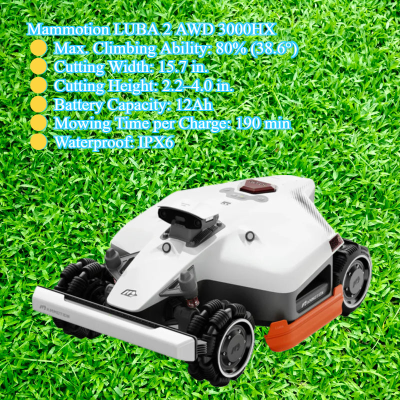 Mammotion（DFW）Robotic Mower Demo | Online Reservation Perks