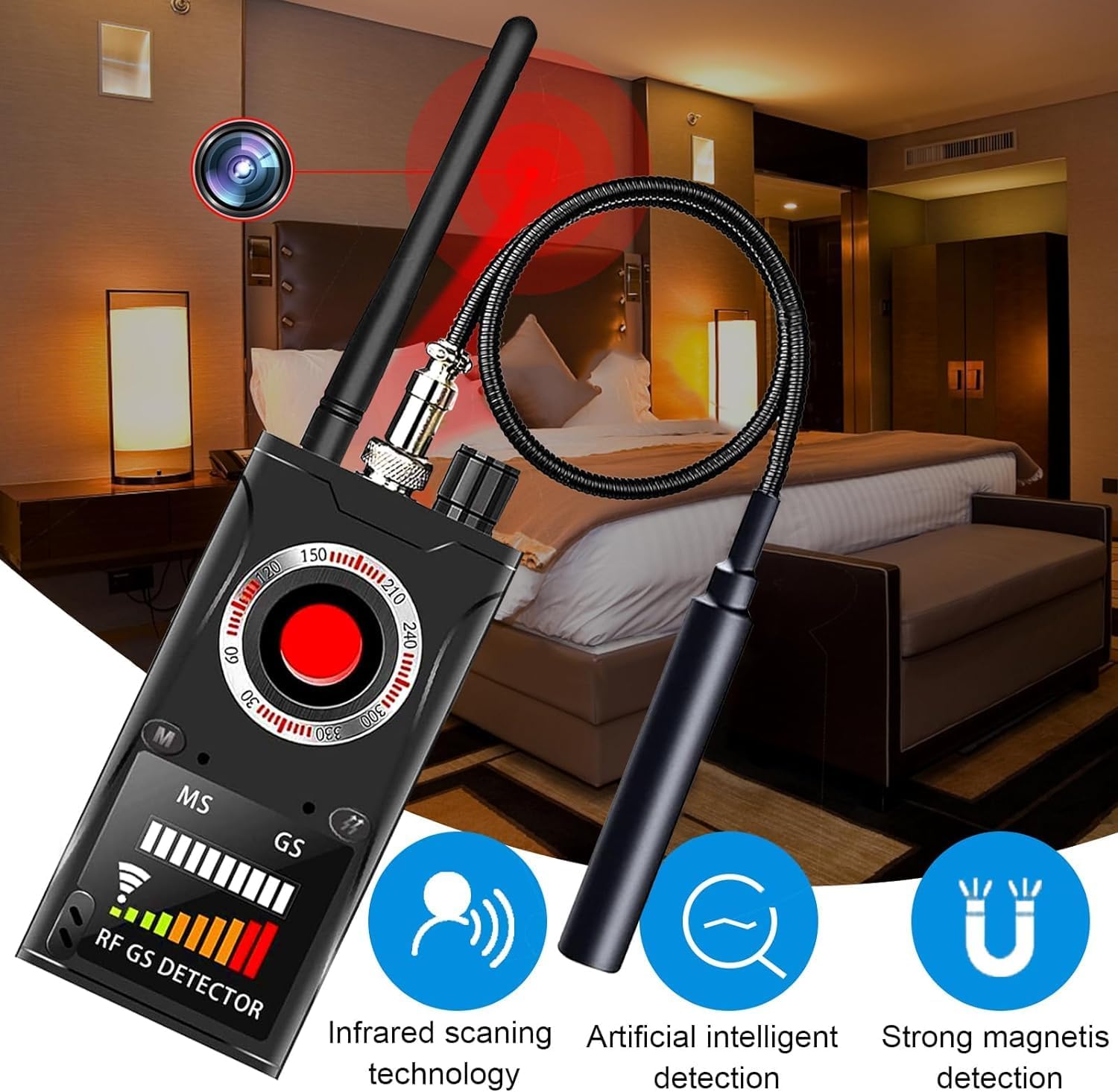 SpyHunter Pro: Hidden Camera & GPS Detector