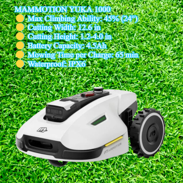 Mammotion（DFW）Robotic Mower Demo | Online Reservation Perks