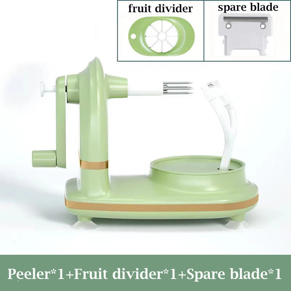 SwiftPeel Pro: 3-in-1 Fruit Peeler & Slicer