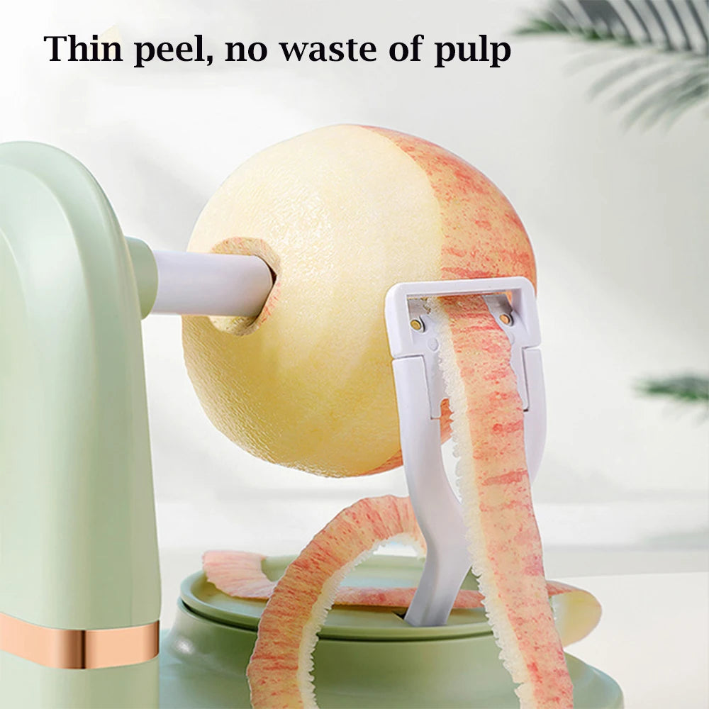 SwiftPeel Pro: 3-in-1 Fruit Peeler & Slicer