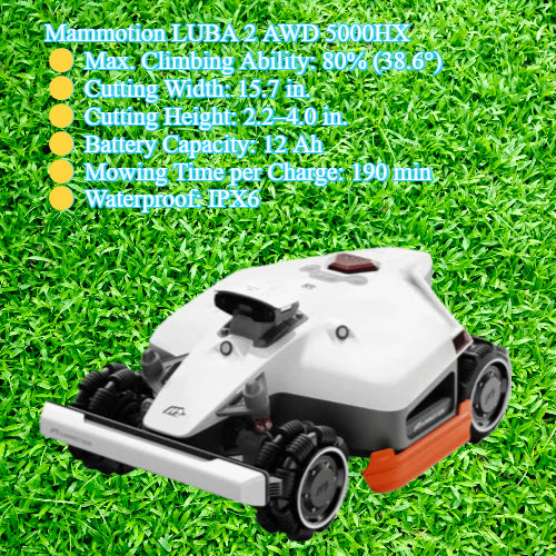 Mammotion（DFW）Robotic Mower Demo | Online Reservation Perks